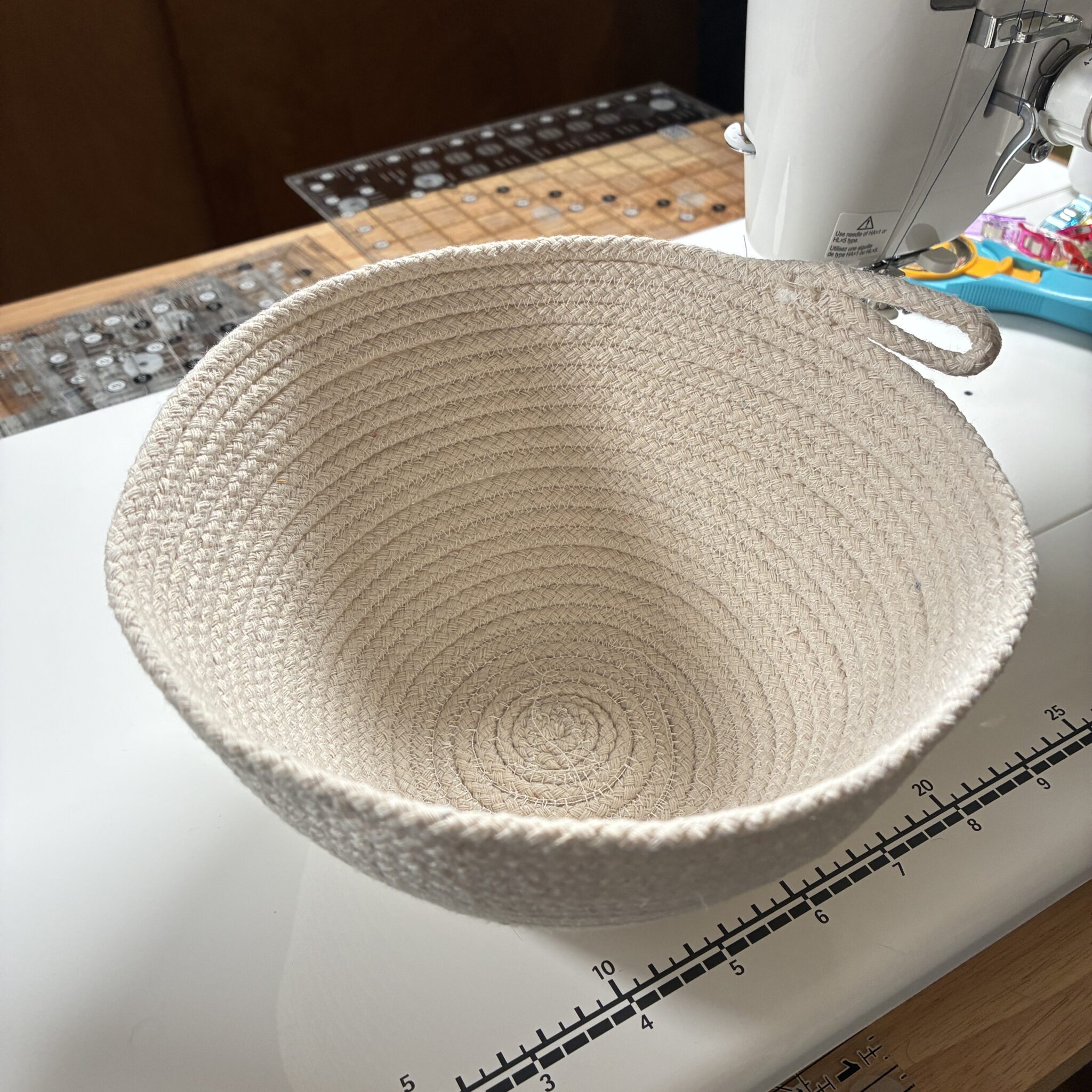 My First Rope Bowl - Barry Quilts