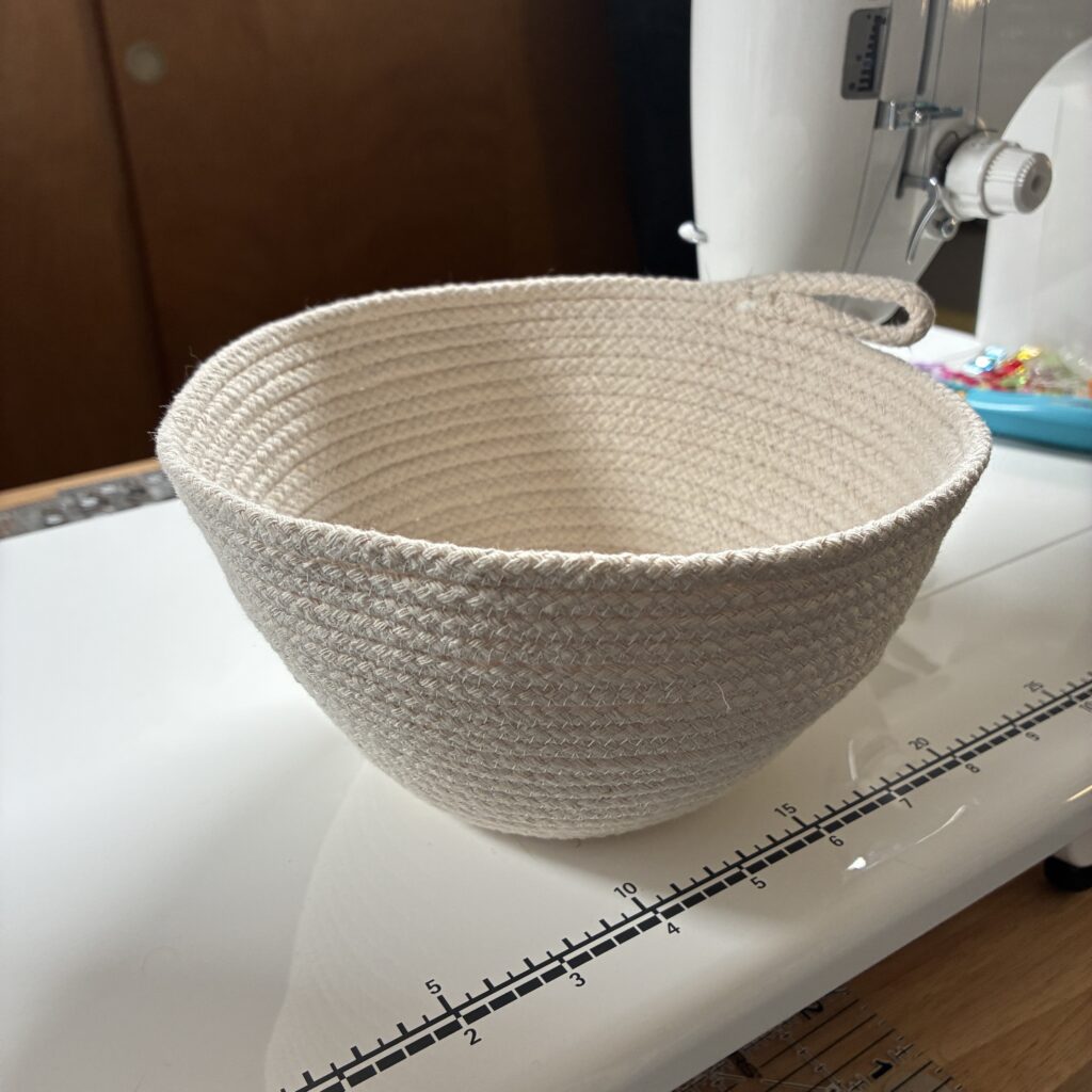 My First Rope Bowl - Barry Quilts
