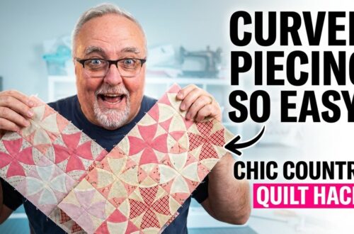 Curved Quilt Piecing