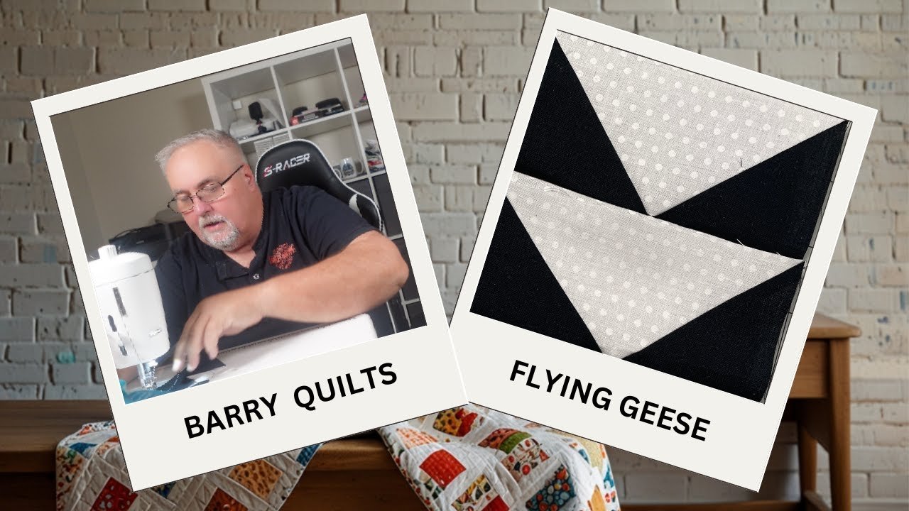 Flying Geese Quilt Block in 10 Minutes – No Waste Method